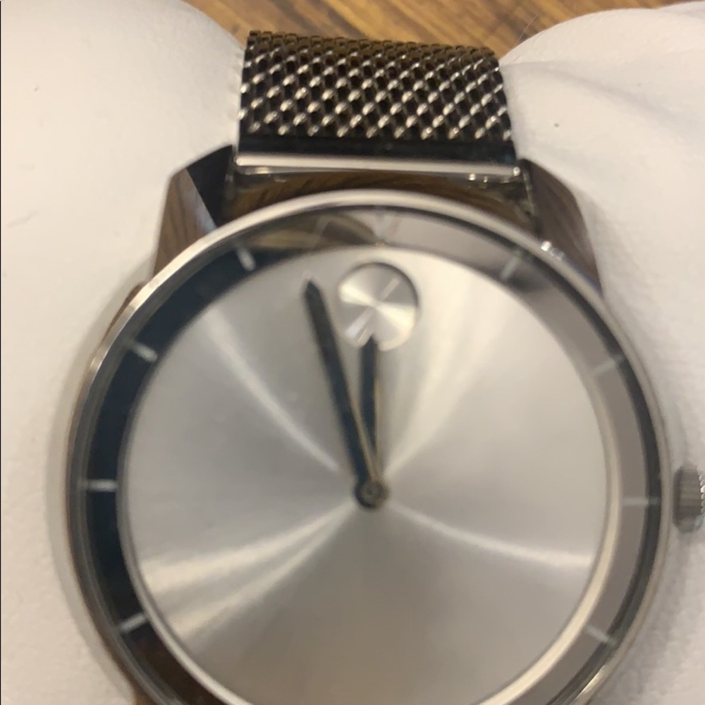 Silver watch